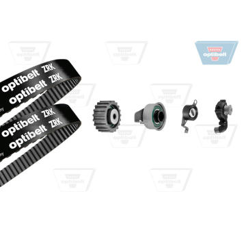 Vodní pumpa + sada ozubeného řemene OPTIBELT KT 1036W3