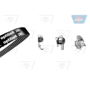 Vodní pumpa + sada ozubeného řemene OPTIBELT KT 1040W1