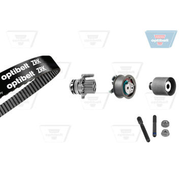 Vodní pumpa + sada ozubeného řemene OPTIBELT KT 1237W3