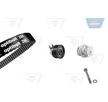 Vodní pumpa + sada ozubeného řemene OPTIBELT KT 1285W1