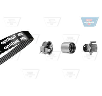 Vodní pumpa + sada ozubeného řemene OPTIBELT KT 1301W1