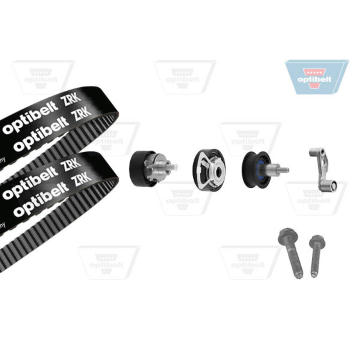 ozubení,sada rozvodového řemene OPTIBELT KT 1374