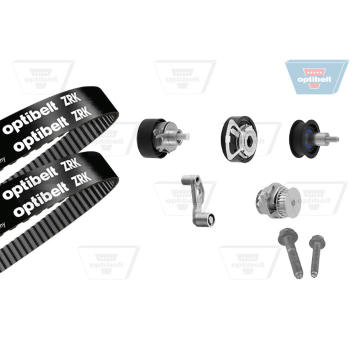 Vodní pumpa + sada ozubeného řemene OPTIBELT KT 1374W1