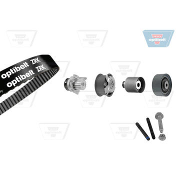 Vodní pumpa + sada ozubeného řemene OPTIBELT KT 1403W1