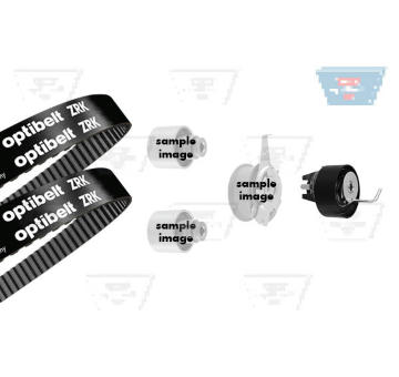 ozubení,sada rozvodového řemene OPTIBELT KT 1727