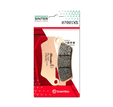 Sada brzdových destiček, kotoučová brzda BREMBO 07001XS
