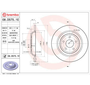 Souprava brzd, koutocova brzda BREMBO KT 08 081