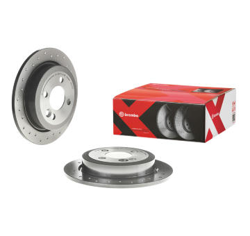 Brzdový kotúč BREMBO 08.9163.2X