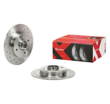 Brzdový kotúč BREMBO 08.9512.1X