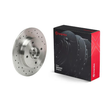 Brzdový kotúč BREMBO 08.9512.2X