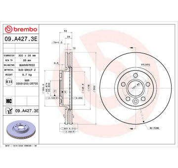 Souprava brzd, koutocova brzda BREMBO KT 08 049