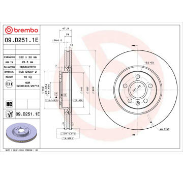 Souprava brzd, koutocova brzda BREMBO KT 08 066