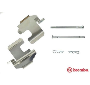 Sada prislusenstvi, oblozeni kotoucove brzdy BREMBO A 02 244