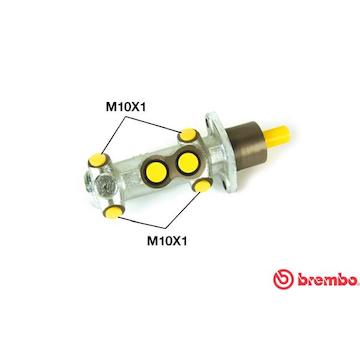 Hlavný brzdový válec BREMBO M 23 027