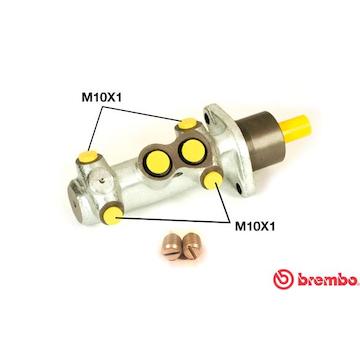 Hlavní brzdový válec BREMBO M 23 029