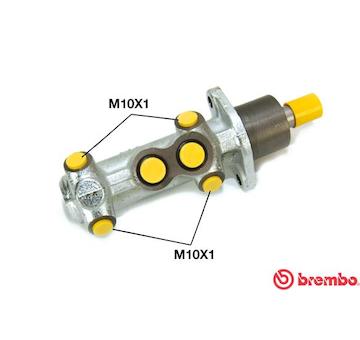 Hlavní brzdový válec BREMBO M 23 034