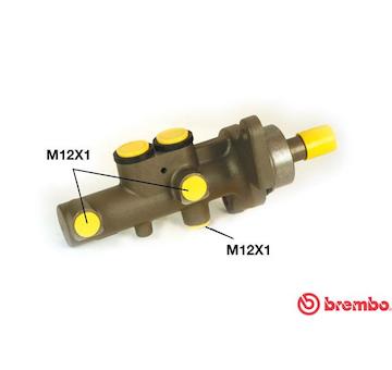 Hlavní brzdový válec BREMBO M 61 035