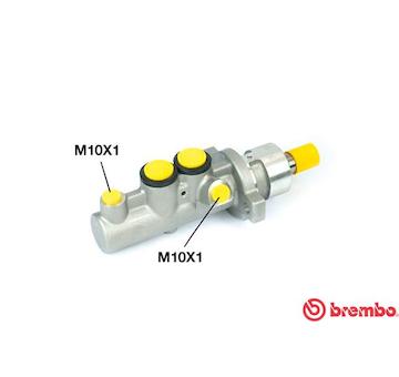 Hlavní brzdový válec BREMBO M 86 004