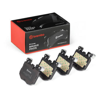 Sada brzdových destiček, kotoučová brzda BREMBO P 06 120