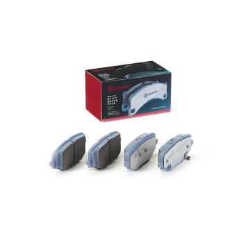Sada brzdových destiček, kotoučová brzda BREMBO P 08 001E