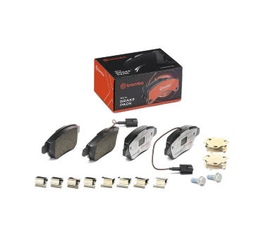 Sada brzdových destiček, kotoučová brzda BREMBO P 23 141X