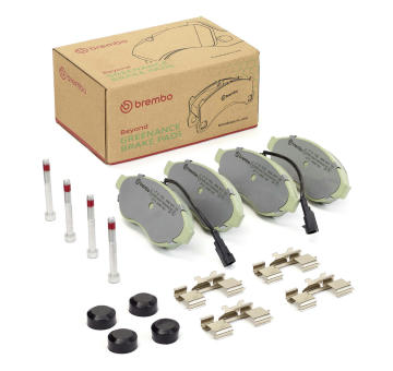 Sada brzdových destiček, kotoučová brzda BREMBO P 23 143G