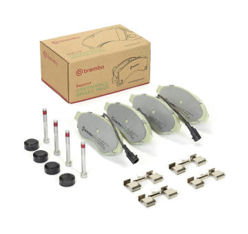 Sada brzdových destiček, kotoučová brzda BREMBO P 23 144G