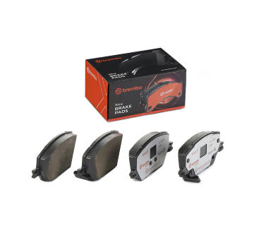 Sada brzdových destiček, kotoučová brzda BREMBO P 23 164X
