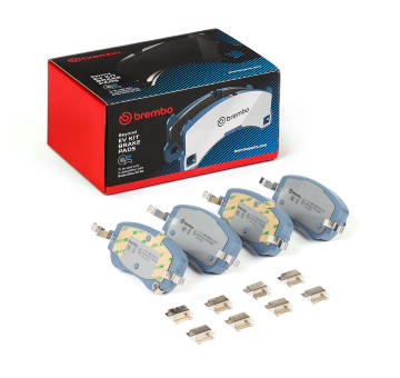 Sada brzdových destiček, kotoučová brzda BREMBO P 23 198E