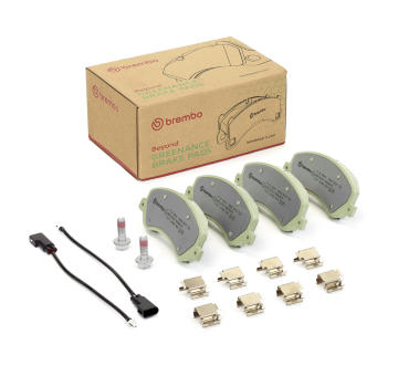 Sada brzdových destiček, kotoučová brzda BREMBO P 24 064G