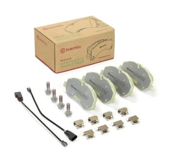 Sada brzdových destiček, kotoučová brzda BREMBO P 24 152G