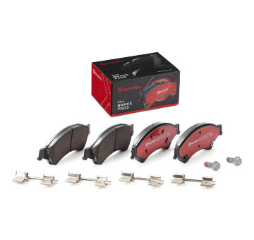 Sada brzdových platničiek kotúčovej brzdy BREMBO P 24 153X