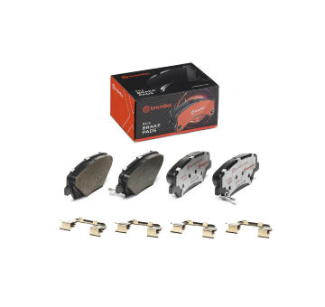 Sada brzdových destiček, kotoučová brzda BREMBO P 30 070X