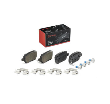 Sada brzdových destiček, kotoučová brzda BREMBO P 30 120