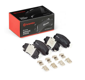 Sada brzdových platničiek kotúčovej brzdy BREMBO P 30 163
