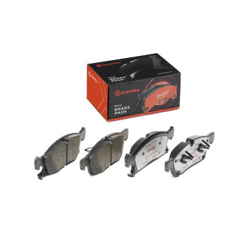 Sada brzdových destiček, kotoučová brzda BREMBO P 37 017X