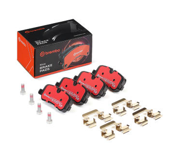 Sada brzdových destiček, kotoučová brzda BREMBO P 44 013X
