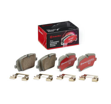 Sada brzdových destiček, kotoučová brzda BREMBO P44021NX