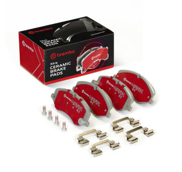 Sada brzdových destiček, kotoučová brzda BREMBO P44022NX