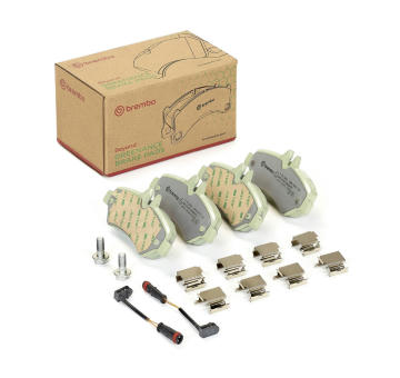 Sada brzdových destiček, kotoučová brzda BREMBO P 50 084G