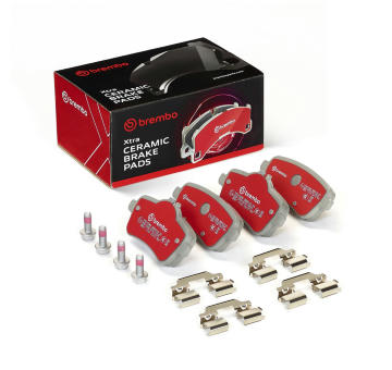 Sada brzdových platničiek kotúčovej brzdy BREMBO P50100NX