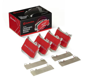 Sada brzdových destiček, kotoučová brzda BREMBO P50114NX