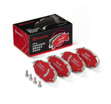 Sada brzdových platničiek kotúčovej brzdy BREMBO P50124NX