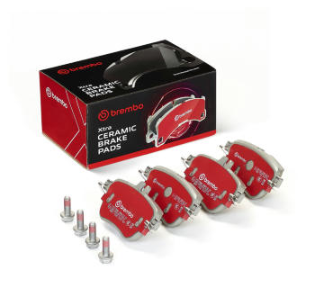 Sada brzdových destiček, kotoučová brzda BREMBO P50136NX