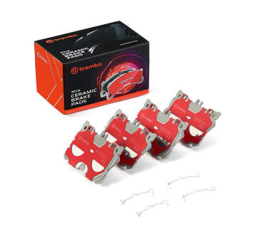 Sada brzdových destiček, kotoučová brzda BREMBO P50139NX