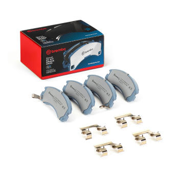 Sada brzdových destiček, kotoučová brzda BREMBO P 54 017E