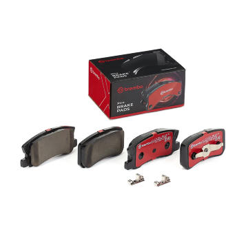 Sada brzdových destiček, kotoučová brzda BREMBO P 54 031X