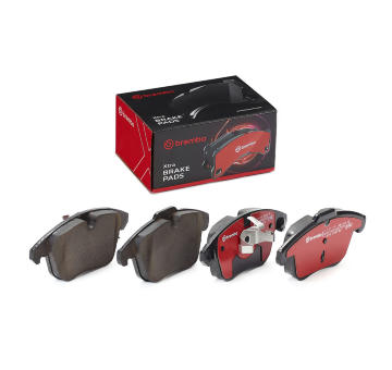 Sada brzdových destiček, kotoučová brzda BREMBO P 61 117X