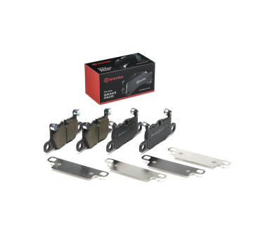 Sada brzdových platničiek kotúčovej brzdy BREMBO P 65 044