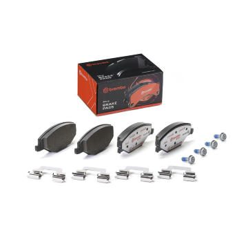 Sada brzdových destiček, kotoučová brzda BREMBO P 85 121X